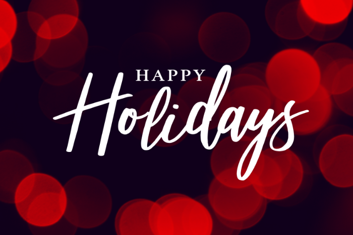 Happy Holidays
